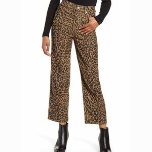 Levi’s Leopard Ribcage Style Corduroys